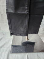 Vervet High Rise Coated Step Hem Crop Flare Jeans - New Never Worn