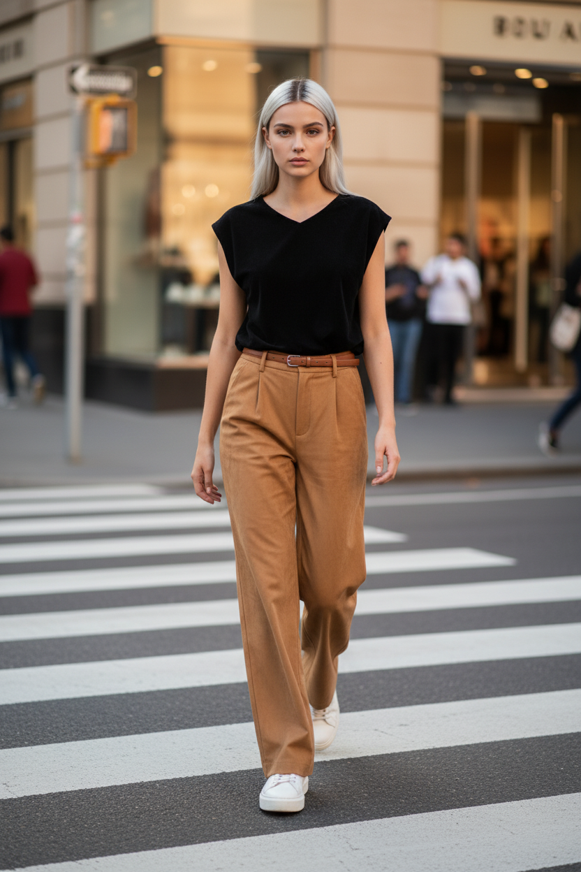 Fabrik Knit Top Contrast Jumpsuit - New Never Worn