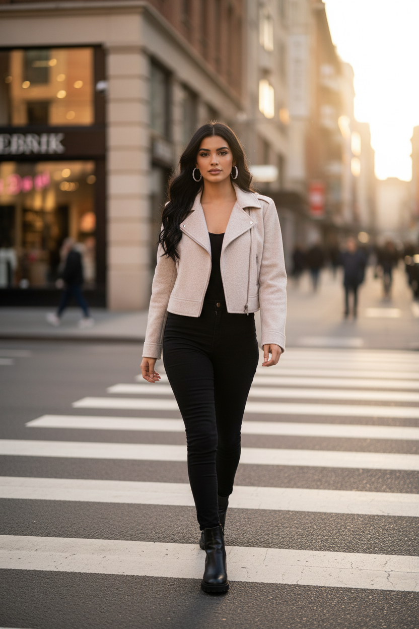 fab'rik Moto Jacket - New With Tags