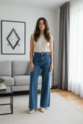 Flying Tomato Jeans w/Braid Detail - New Never Worn