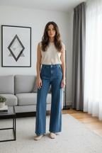 Flying Tomato Jeans w/Braid Detail - New Never Worn