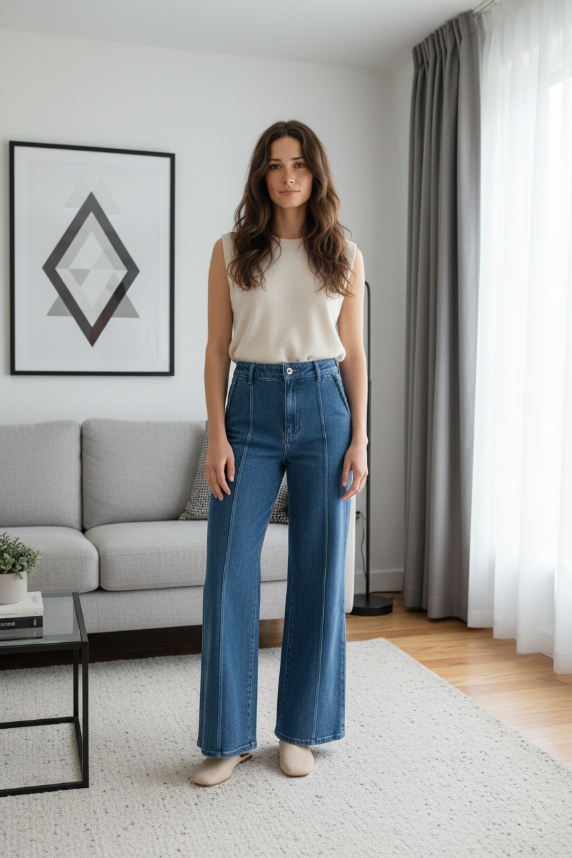 Flying Tomato Jeans w/Braid Detail - New Never Worn