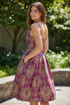 Flying Tomato Along the Way Woven Midi Dress - New Never Worn